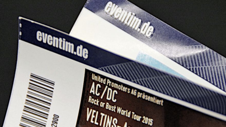 Tickets des Anbieters eventim