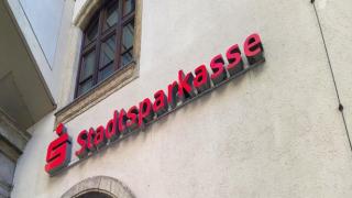 Stadtsparkasse München Schriftzug